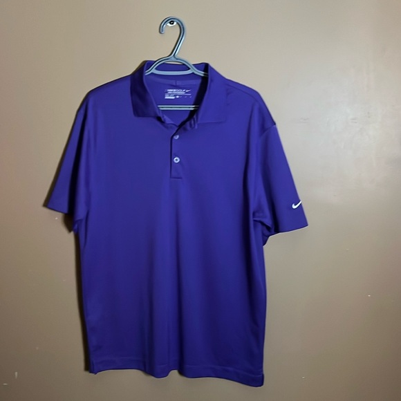 Nike Other - Drifit golf polo purple.  B4